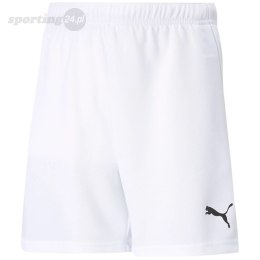 Spodenki dla dzieci Puma teamRISE Short Jr białe 704943 03 Puma