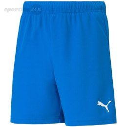 Spodenki dla dzieci Puma teamRISE Short Jr niebieskie 704943 02 Puma