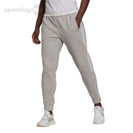 Spodnie damskie adidas Essentials Colorblock Block Cut 3-Stripes Regular Tapered Pants szare HB2768 Adidas