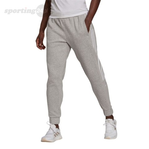Spodnie damskie adidas Essentials Colorblock Block Cut 3-Stripes Regular Tapered Pants szare HB2768 Adidas Spodnie damskie adidas Essentials Colorblock Block Cut 3-Stripes Regular Tapered Pants szare HB2768 Adidas