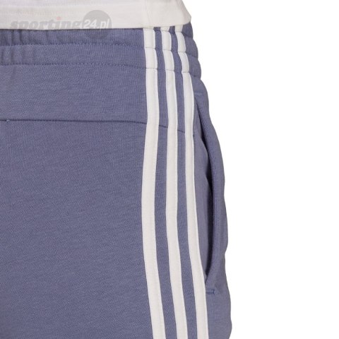 Spodnie damskie adidas Essentials French Terry 3-Stripes Pants fioletowe H42011 Adidas Spodnie damskie adidas Essentials French Terry 3-Stripes Pants fioletowe H42011 Adidas