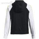 Bluza damska Under Armour Rival Fleece CB Hoodie czarno-biała 1365861 002 Under Armour