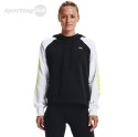 Bluza damska Under Armour Rival Fleece CB Hoodie czarno-biała 1365861 002 Under Armour