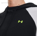 Bluza damska Under Armour Rival Fleece CB Hoodie czarno-biała 1365861 002 Under Armour