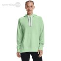 Bluza damska Under Armour Rival Fleece HB Hoodie zielona 1356317 335 Under Armour