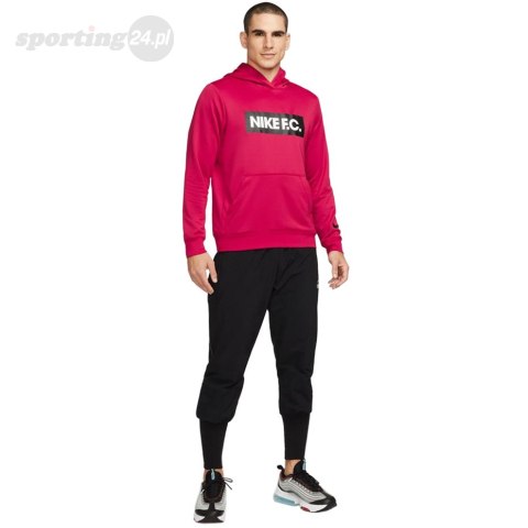 Bluza męska Nike NK DF FC Libero Hoodie różowa DC9075 614 Nike Football Bluza męska Nike NK DF FC Libero Hoodie różowa DC9075 614 Nike Football