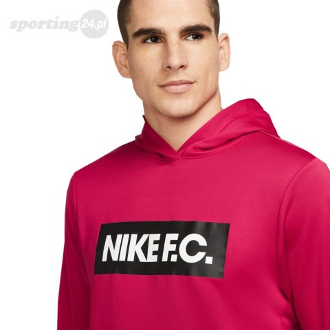 Bluza męska Nike NK DF FC Libero Hoodie różowa DC9075 614 Nike Football Bluza męska Nike NK DF FC Libero Hoodie różowa DC9075 614 Nike Football