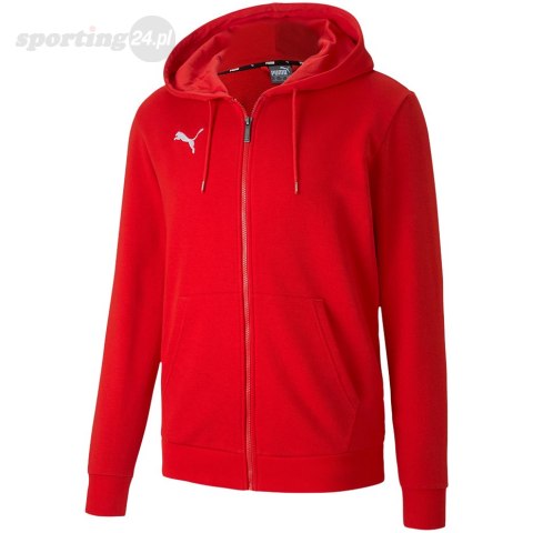 Bluza męska Puma teamGOAL 23 Casuals Hooded Jacket czerwona 656708 01 Puma Bluza męska Puma teamGOAL 23 Casuals Hooded Jacket czerwona 656708 01 Puma