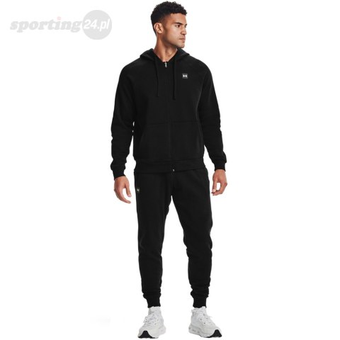 Bluza męska Under Armour Rival Fleece FZ Hoodie czarna 1357111 001 Under Armour Bluza męska Under Armour Rival Fleece FZ Hoodie czarna 1357111 001 Under Armour
