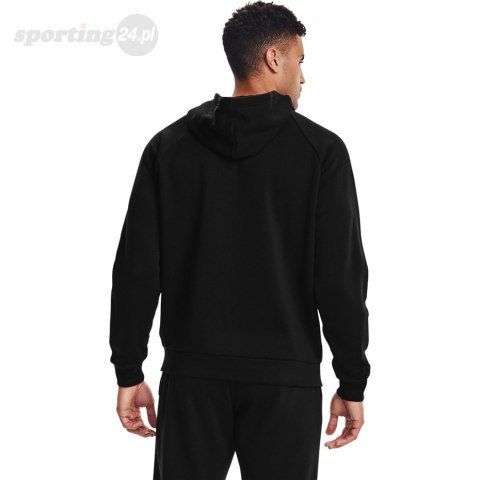 Bluza męska Under Armour Rival Fleece FZ Hoodie czarna 1357111 001 Under Armour Bluza męska Under Armour Rival Fleece FZ Hoodie czarna 1357111 001 Under Armour