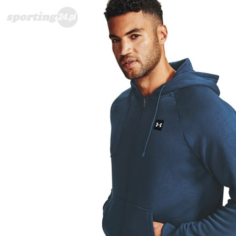 Bluza męska Under Armour Rival Fleece FZ Hoodie granatowa 1357111 408 Under Armour Bluza męska Under Armour Rival Fleece FZ Hoodie granatowa 1357111 408 Under Armour