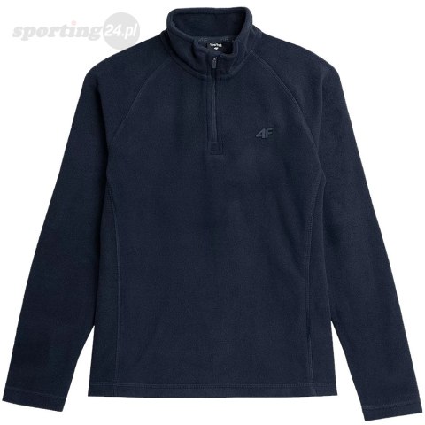 Bluza polarowa dla dziewczynki 4F granatowa HJZ21 JBIDP001 31S 4F Bluza polarowa dla dziewczynki 4F granatowa HJZ21 JBIDP001 31S 4F