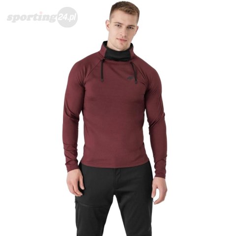 Bluza termoaktywna męska 4F burgund H4Z21 BIMD031 60S 4F Bluza termoaktywna męska 4F burgund H4Z21 BIMD031 60S 4F
