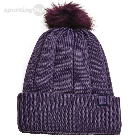 Czapka Under Armour Around Town CGI Beanie fioletowa 1365936 500 Under Armour