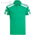 Koszulka dla dzieci adidas Squadra 21 Polo zielona GP6424 Adidas teamwear