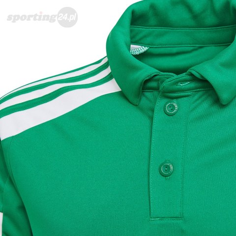 Koszulka dla dzieci adidas Squadra 21 Polo zielona GP6424 Adidas teamwear Koszulka dla dzieci adidas Squadra 21 Polo zielona GP6424 Adidas teamwear