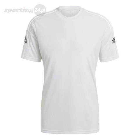 Koszulka męska adidas Squadra 21 Jersey biała GN5726 Adidas teamwear Koszulka męska adidas Squadra 21 Jersey biała GN5726 Adidas teamwear