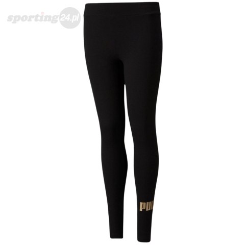 Legginsy dla dzieci Puma ESS+Logo czarne 587050 56 Puma Legginsy dla dzieci Puma ESS+Logo czarne 587050 56 Puma