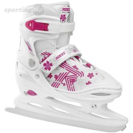 Łyżwy Roces Jokey Ice 3.0 Girl biało-różowe 450708 01 Roces