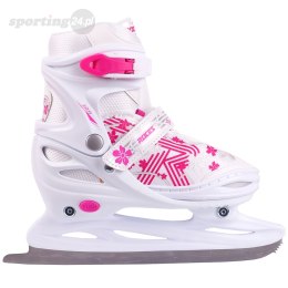 Łyżwy Roces Jokey Ice 3.0 Girl biało-różowe 450708 01 Roces