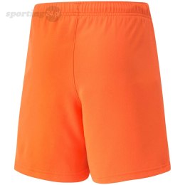 Spodenki dla dzieci Puma teamRISE Short Jr pomarańczowe 704943 08 Puma