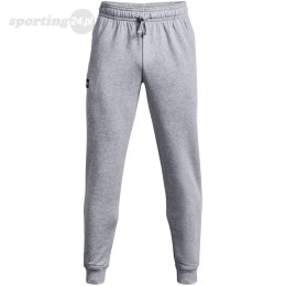 Spodnie męskie Under Armour Rival Fleece Jogger jasnoszare 1357128 011 Under Armour