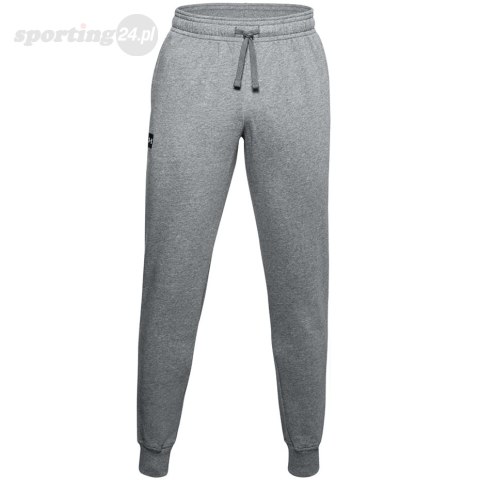 Spodnie męskie Under Armour Rival Fleece Jogger szare 1357128 012 Under Armour