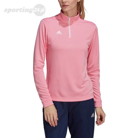 Bluza damska adidas Entrada 22 Top Training różowa HC5045 Adidas teamwear Bluza damska adidas Entrada 22 Top Training różowa HC5045 Adidas teamwear