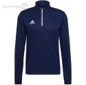 Bluza męska adidas Entrada 22 Training Top granatowa HB5327 Adidas teamwear