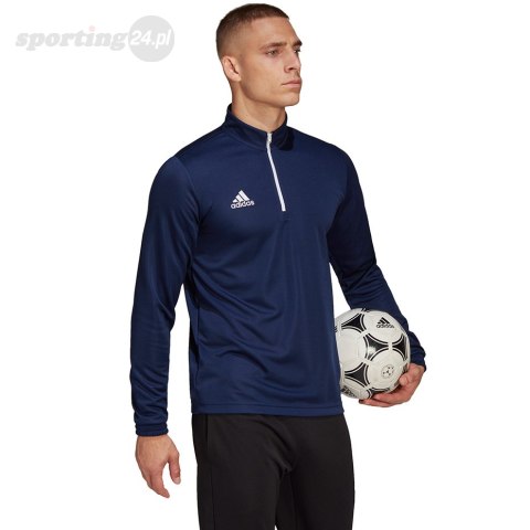 Bluza męska adidas Entrada 22 Training Top granatowa HB5327 Adidas teamwear Bluza męska adidas Entrada 22 Training Top granatowa HB5327 Adidas teamwear