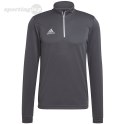 Bluza męska adidas Entrada 22 Training Top szara H57546 Adidas teamwear Bluza męska adidas Entrada 22 Training Top szara H57546 Adidas teamwear
