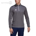 Bluza męska adidas Entrada 22 Training Top szara H57546 Adidas teamwear Bluza męska adidas Entrada 22 Training Top szara H57546 Adidas teamwear