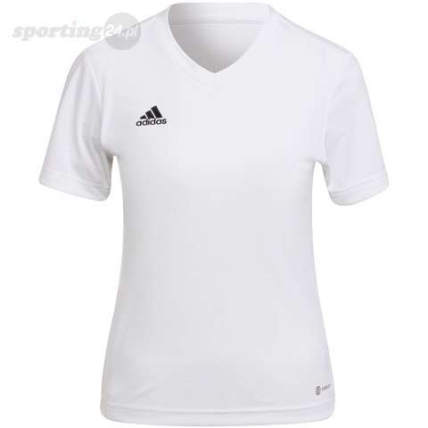 Koszulka damska adidas Entrada 22 Jersey biała HC5074 Adidas teamwear Koszulka damska adidas Entrada 22 Jersey biała HC5074 Adidas teamwear