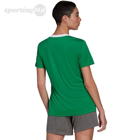 Koszulka damska adidas Entrada 22 Jersey zielona HI2124 Adidas teamwear Koszulka damska adidas Entrada 22 Jersey zielona HI2124 Adidas teamwear