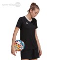 Koszulka damska adidas Entrada 22 Jsy czarna H57572 Adidas teamwear Koszulka damska adidas Entrada 22 Jsy czarna H57572 Adidas teamwear