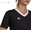 Koszulka damska adidas Entrada 22 Jsy czarna H57572 Adidas teamwear Koszulka damska adidas Entrada 22 Jsy czarna H57572 Adidas teamwear