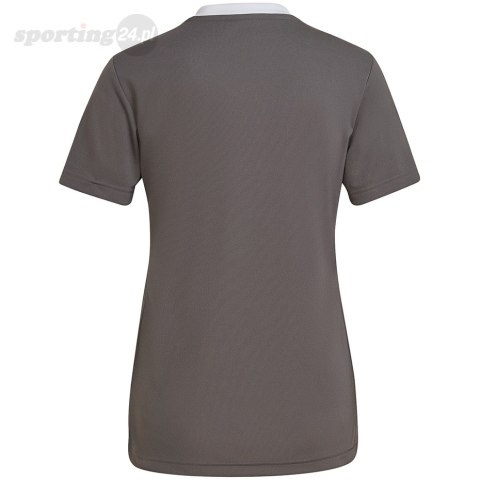 Koszulka damska adidas Entrada 22 Jsy szara H59848 Adidas teamwear Koszulka damska adidas Entrada 22 Jsy szara H59848 Adidas teamwear