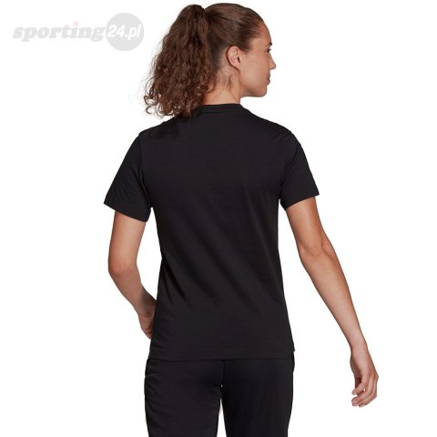 Koszulka damska adidas Entrada 22 Tee czarna HC0438 Adidas teamwear Koszulka damska adidas Entrada 22 Tee czarna HC0438 Adidas teamwear
