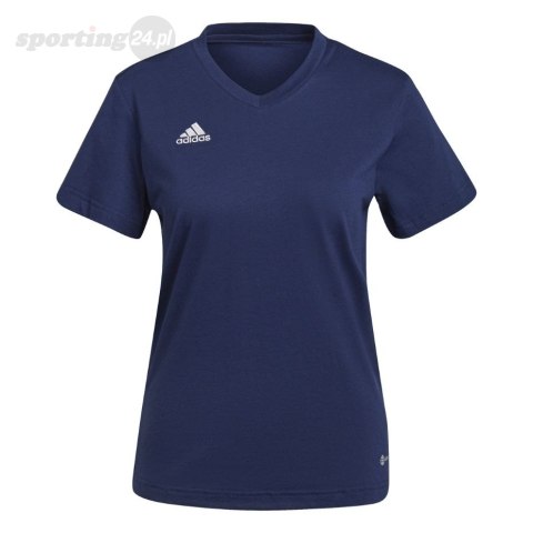 Koszulka damska adidas Entrada 22 granatowa HC0440 Adidas teamwear Koszulka damska adidas Entrada 22 granatowa HC0440 Adidas teamwear
