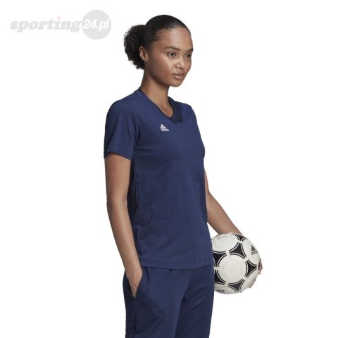 Koszulka damska adidas Entrada 22 granatowa HC0440 Adidas teamwear Koszulka damska adidas Entrada 22 granatowa HC0440 Adidas teamwear