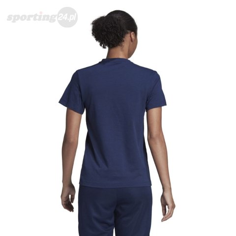 Koszulka damska adidas Entrada 22 granatowa HC0440 Adidas teamwear Koszulka damska adidas Entrada 22 granatowa HC0440 Adidas teamwear