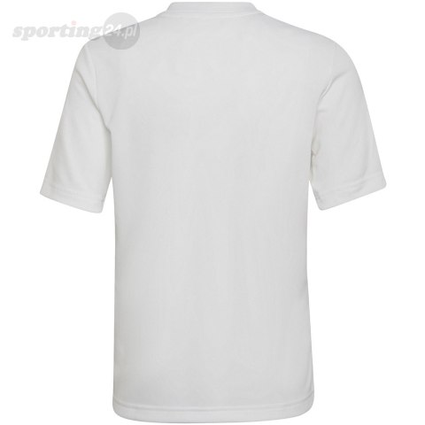 Koszulka dla dzieci adidas Entrada 22 Graphic Jersey biało-szara HF0120 Adidas teamwear Koszulka dla dzieci adidas Entrada 22 Graphic Jersey biało-szara HF0120 Adidas teamwear