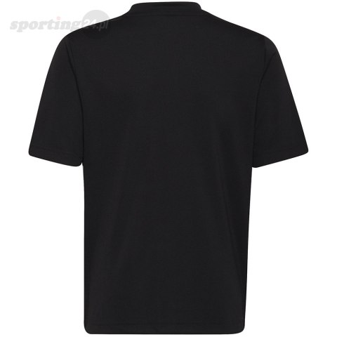 Koszulka dla dzieci adidas Entrada 22 Graphic Jersey czarno-biała HF0123 Adidas teamwear Koszulka dla dzieci adidas Entrada 22 Graphic Jersey czarno-biała HF0123 Adidas teamwear