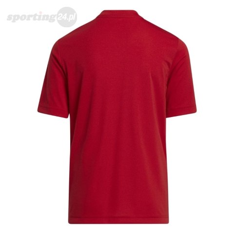 Koszulka dla dzieci adidas Entrada 22 Graphic Jersey czerwona H58983 Adidas teamwear Koszulka dla dzieci adidas Entrada 22 Graphic Jersey czerwona H58983 Adidas teamwear