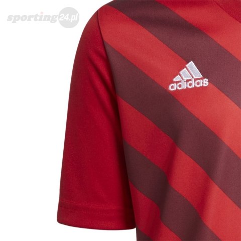 Koszulka dla dzieci adidas Entrada 22 Graphic Jersey czerwona H58983 Adidas teamwear Koszulka dla dzieci adidas Entrada 22 Graphic Jersey czerwona H58983 Adidas teamwear