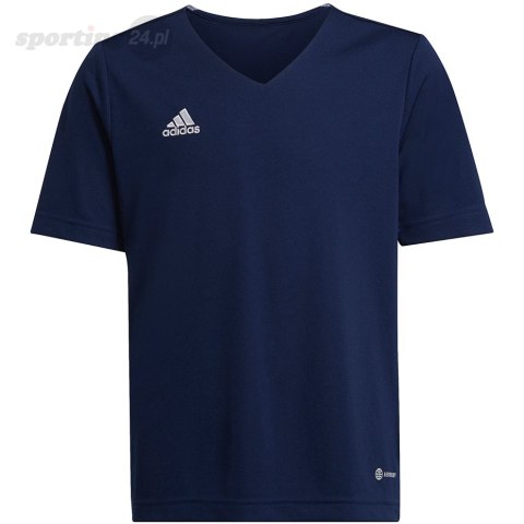 Koszulka dla dzieci adidas Entrada 22 Jersey granatowa H57564 Adidas teamwear Koszulka dla dzieci adidas Entrada 22 Jersey granatowa H57564 Adidas teamwear