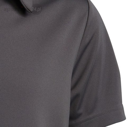 Koszulka dla dzieci adidas Entrada 22 Polo szara H57485 Adidas teamwear Koszulka dla dzieci adidas Entrada 22 Polo szara H57485 Adidas teamwear
