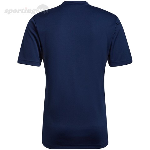 Koszulka męska adidas Entrada 22 Graphic Jersey granatowo-czarna HF0131 Adidas teamwear Koszulka męska adidas Entrada 22 Graphic Jersey granatowo-czarna HF0131 Adidas teamwear