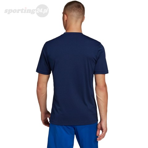 Koszulka męska adidas Entrada 22 Graphic Jersey granatowo-czarna HF0131 Adidas teamwear Koszulka męska adidas Entrada 22 Graphic Jersey granatowo-czarna HF0131 Adidas teamwear