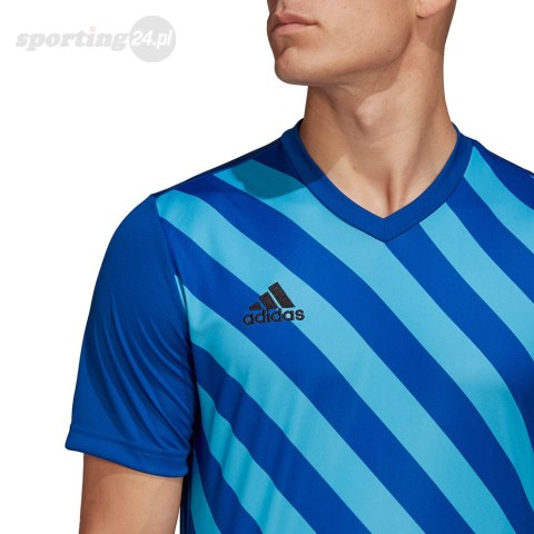 Koszulka męska adidas Entrada 22 Graphic Jersey niebiesko-błękitna HF0116 Adidas teamwear Koszulka męska adidas Entrada 22 Graphic Jersey niebiesko-błękitna HF0116 Adidas teamwear
